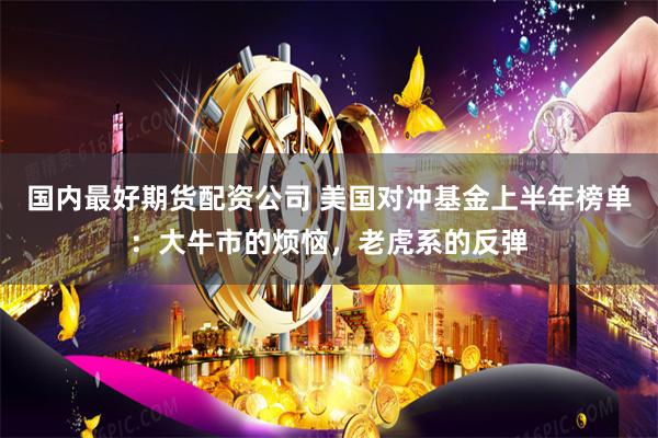 国内最好期货配资公司 美国对冲基金上半年榜单：大牛市的烦恼，老虎系的反弹
